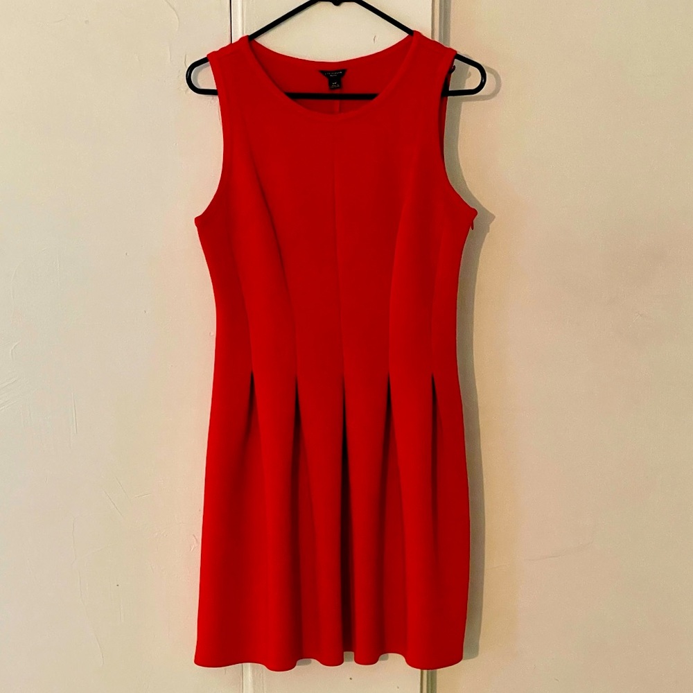 Ann Taylor above knee pleated dress